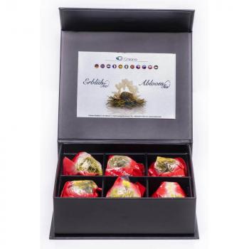 Teeblumen Weißer Tee in eleganter Magnetbox